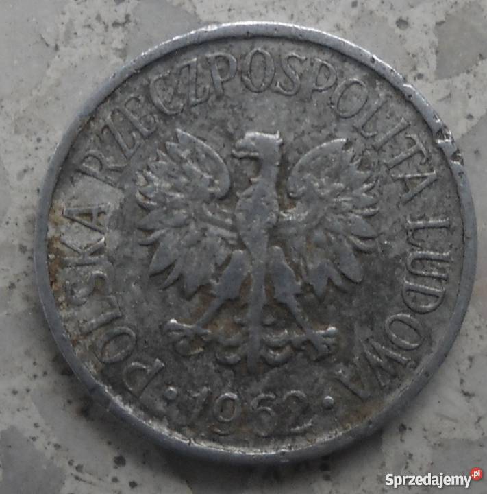 POLSKA5 GROSZY1962 r bzAL Legionowo sprzedam