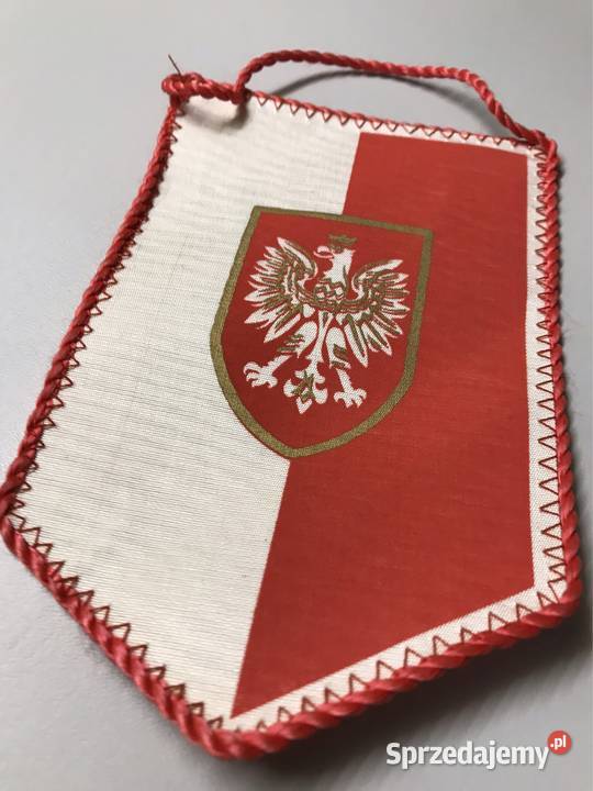 Proporczyk PZPN Polski Związek Piłki Nożnej PRL Warszawa