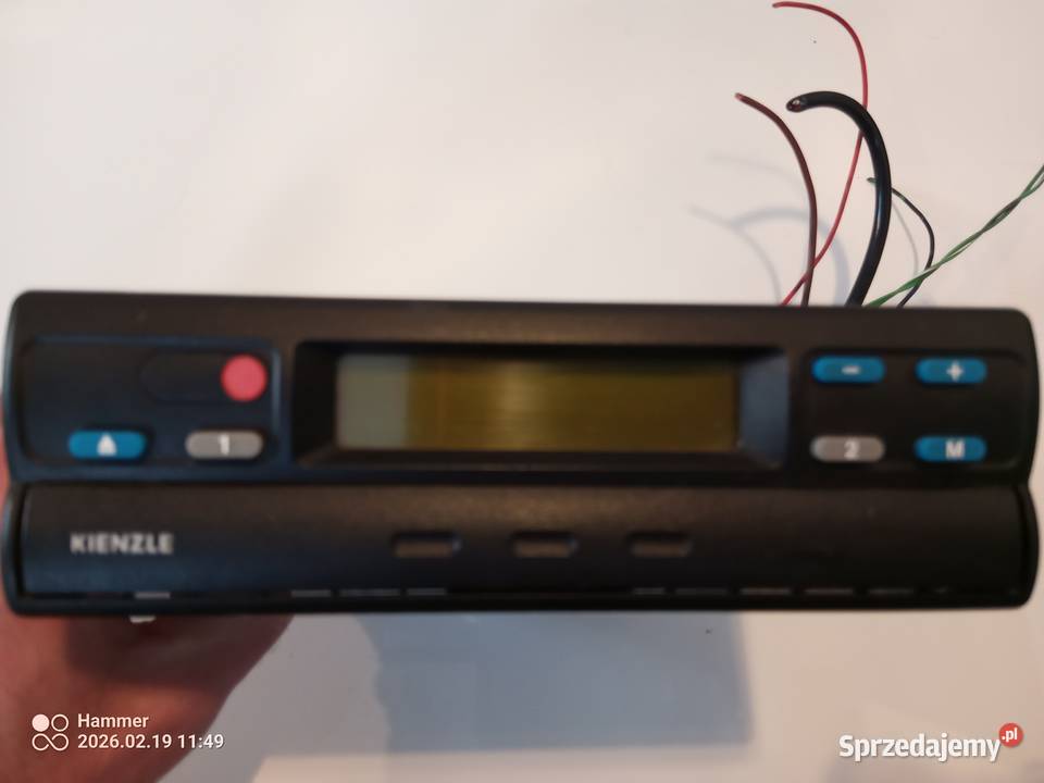 tachograf KIENZLE VDO 12V Warszawa