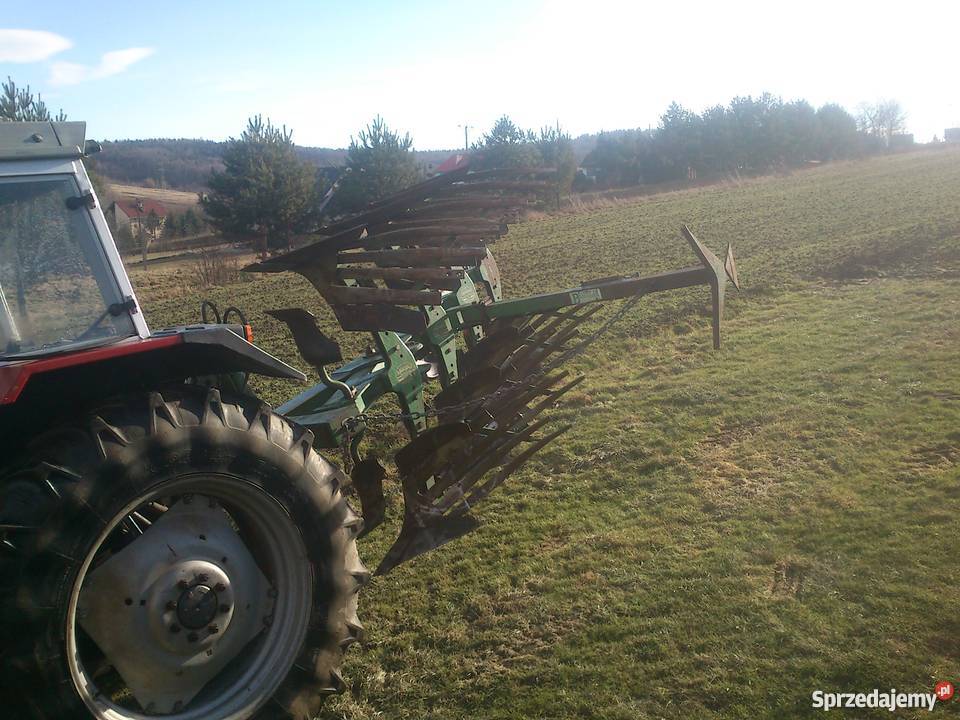 Pług AŻUROWY 4 skibowy obrotowy EBERHARDT maszyny uprawowe Łapczyca sprzedam