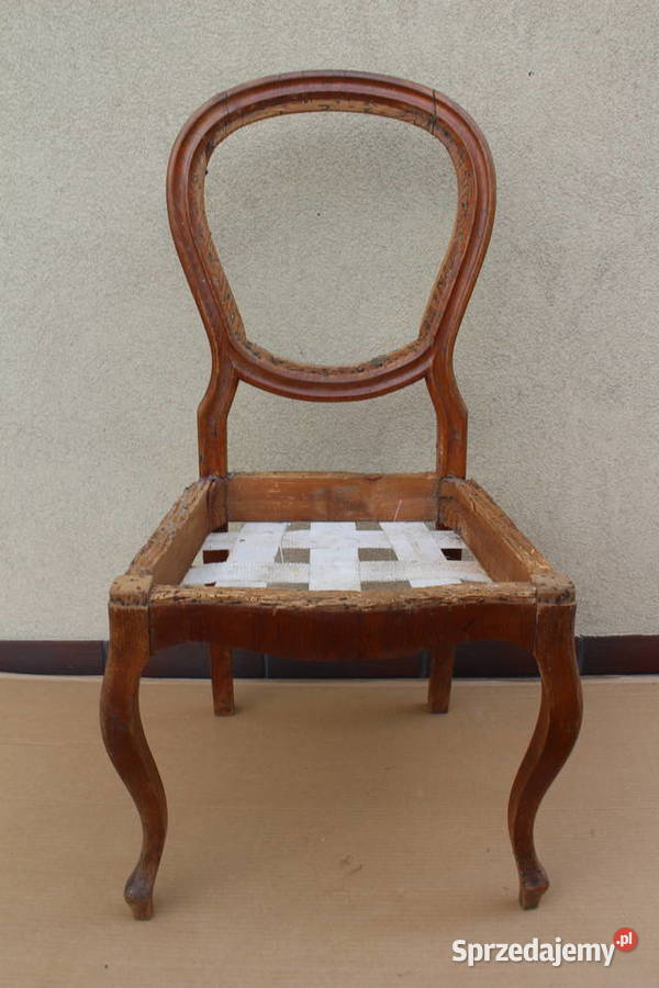 stare krzesło medalion