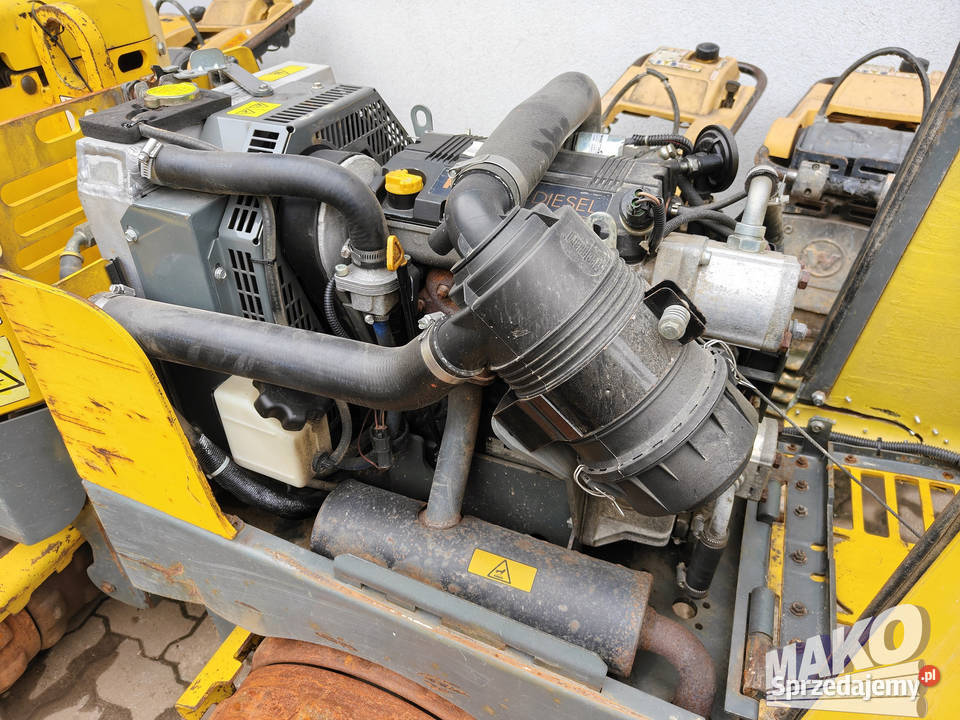 Walec okołkowany Wacker Neuson RTSC3 WIDEO pilot 952h