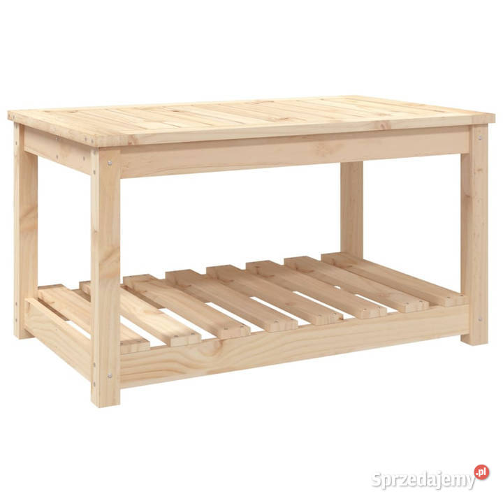 Stolik ogrodowy 825x505x45 lite drewno sosnowe Warszawa