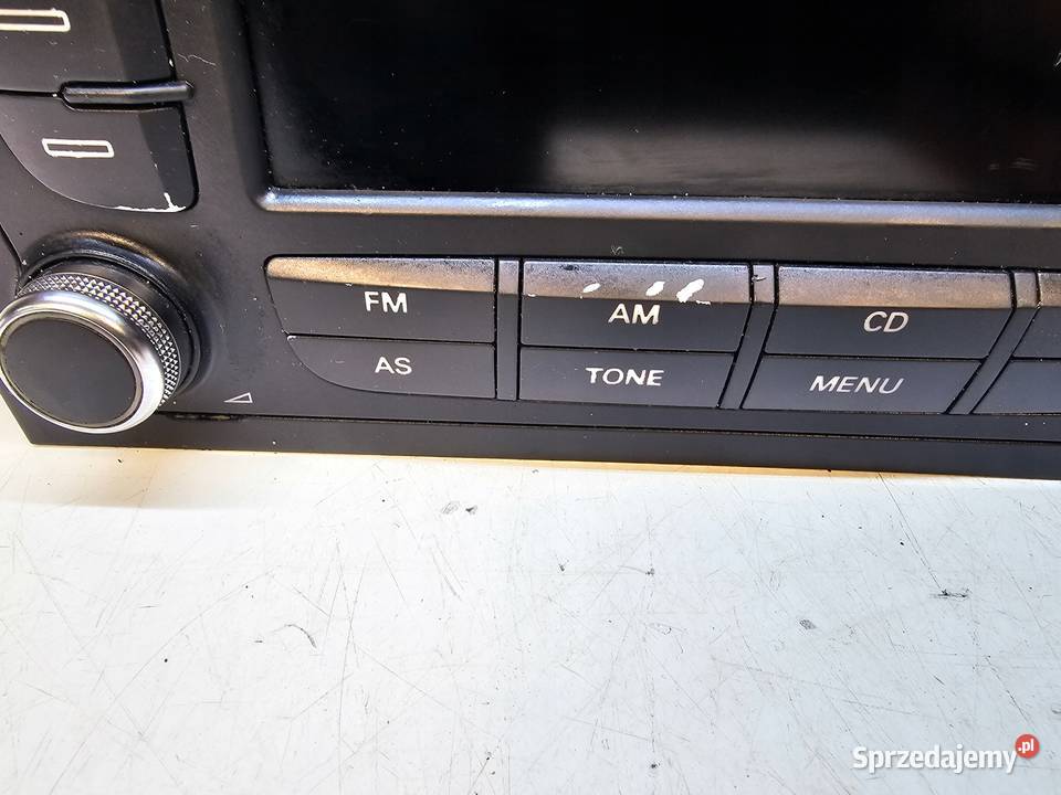 RADIO CD CONCERT AUDI A3 8P LIFT 2 DIN Sprzęt audio fabryczny Przystajń