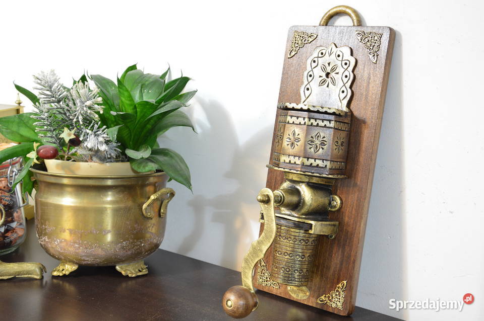 drewniany MŁYNEK wiszący do kawy bstary Jastrzębie-Zdrój sprzedam