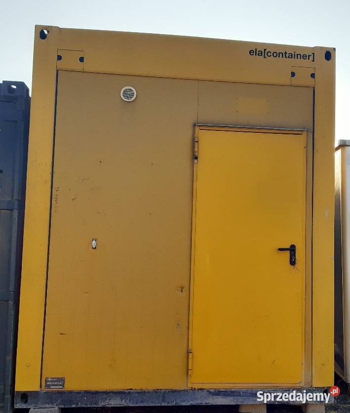 Kontener biurowy szatniowy 72500 żółty Swarzędz wielkopolskie