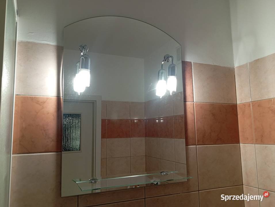Lustro ok 80 x 60 z oświetleniem i półeczką Lublin