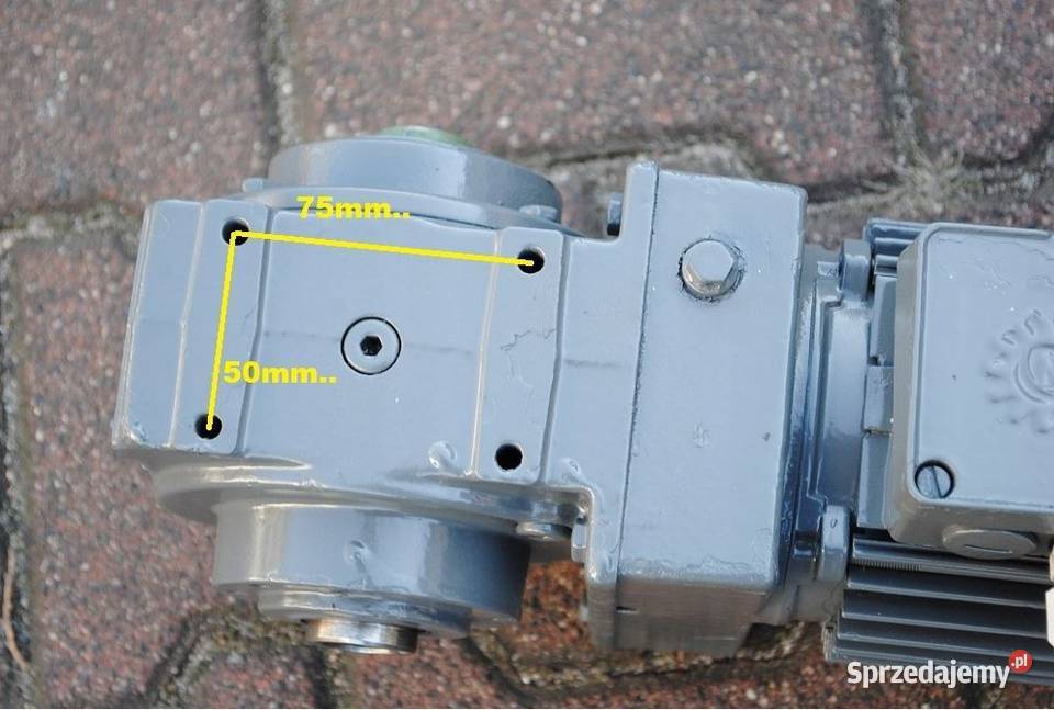 Motoreduktor kątowy 018kw 115obrmin NORD lubuskie Kargowa sprzedam