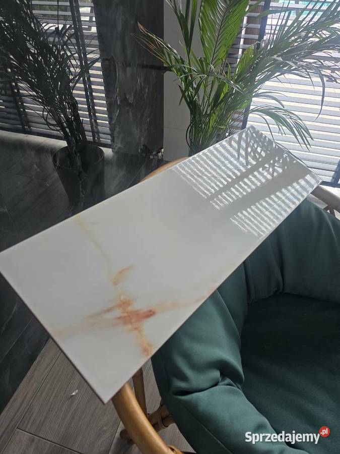 PŁYTKA MARMUR BIANCO 25x75 GATII Opoczno
