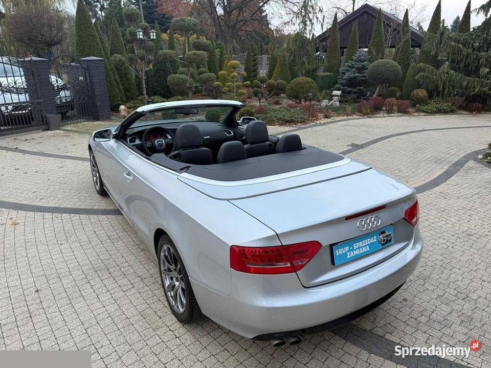 Audi A5 Cabrio 170 2012r Stan perfekcyjny serwisowany w ASO Kona wielkopolskie Krotoszyn