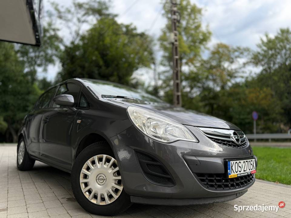 Opel Corsa D LIFT 12 Benzyna LPG 2012 Salon manualna Bielsko-Biała sprzedam