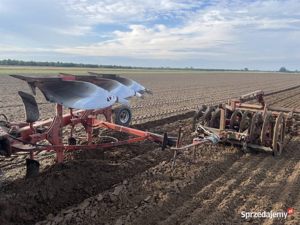 Pług Niemeyer 31 wał CampbellCrosskill wielkopolskie Września