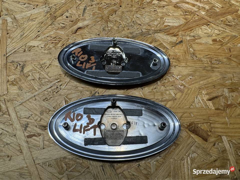 Emblemat Logo znaczek zderzaka Kia Rio 3 III VI Pozostałe Międzychód