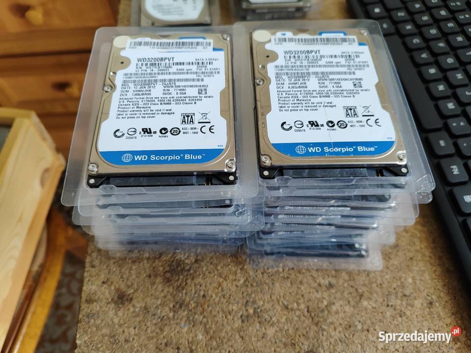 Dyski twarde HDD 25 320GB Sata mix 20 świętokrzyskie Włoszczowa