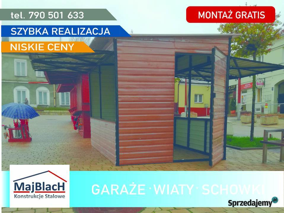 Kiosk Schowek Magazyn Stoisko Schowek na mazowieckie Warszawa sprzedam