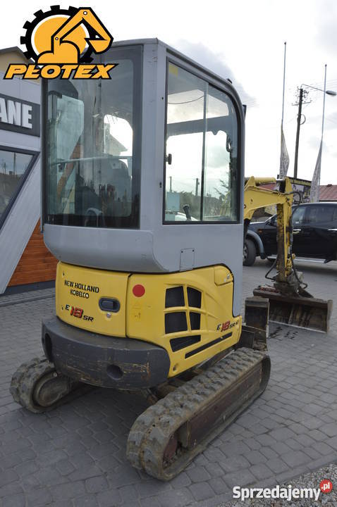 Mini koparka Holland e18sr 2010r Łyżka nie łódzkie Złoczew