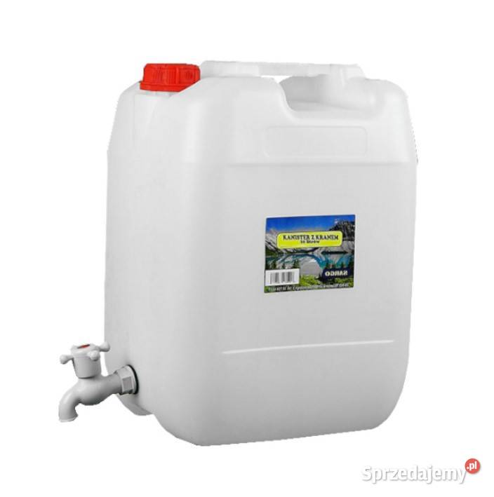 Kanistry z kranem umywalki plenerowe 5L 10L 20L Walichnowy