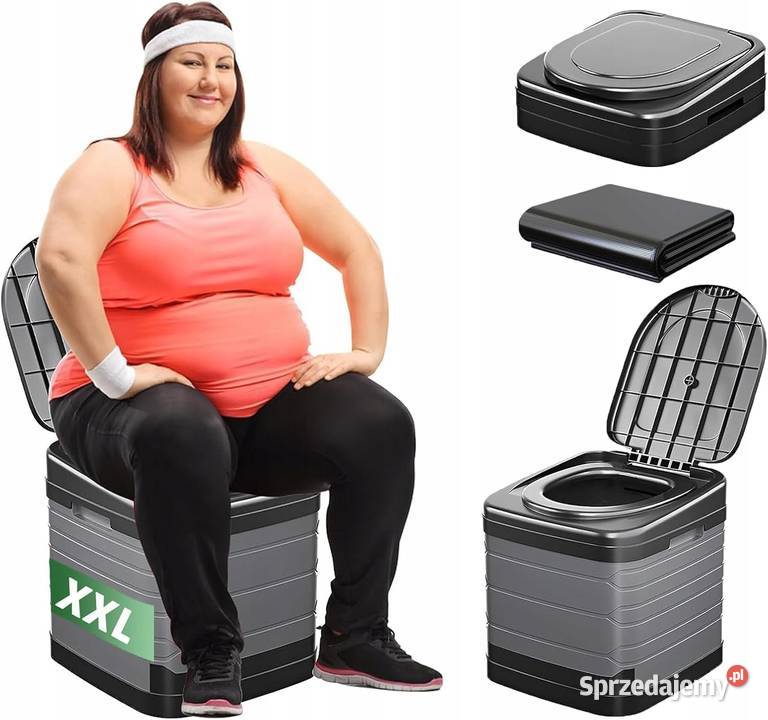 CONGUMI SKŁADANA TOALETA KEMPINGOWA XXL