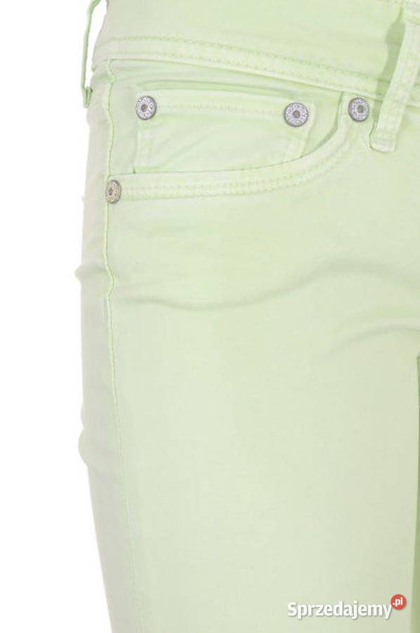 spodnie Pepe Jeans Skittle r 2732 Dżinsy Rurki zielony Zamość