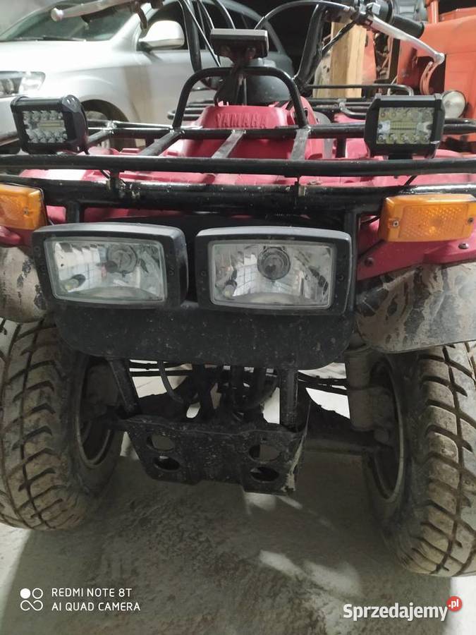 Quad Yamaha Timberwolf 250 homologacja sprowadzony