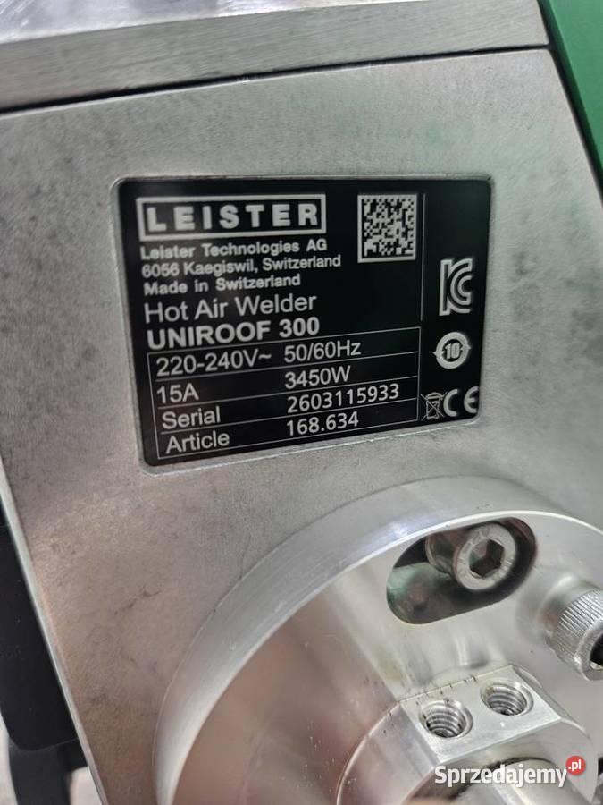 Uniroof 300 automat Leister basen Jastrzębie-Zdrój