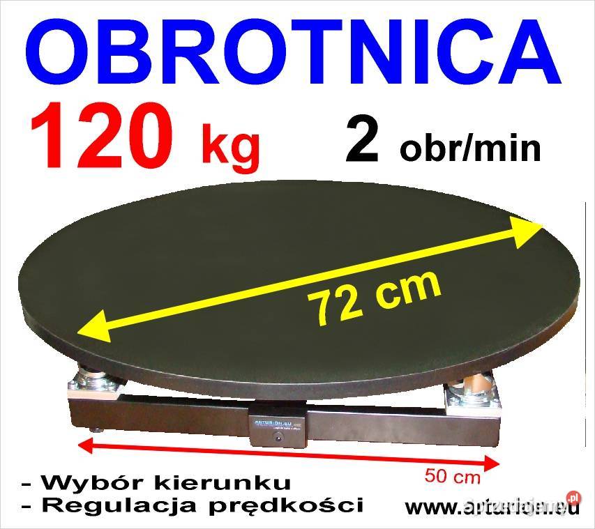Podest Obrotowy Ekspozytor Napęd Reklam