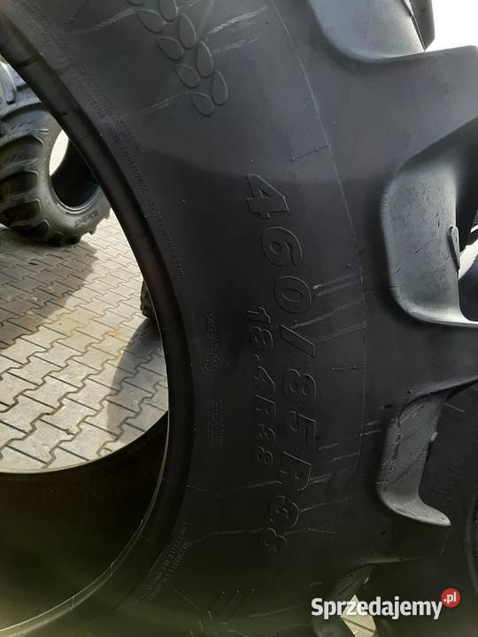 Opona używana rolnicza 46085R38 184R38 KLEBER Zaścianki sprzedam