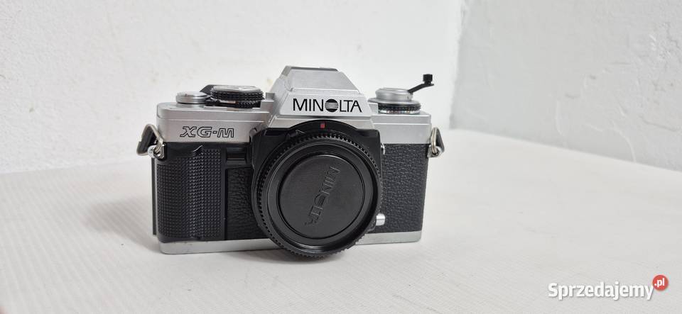Kultowa Lustrzanka Minolta XGM Body Vintage Biłgoraj