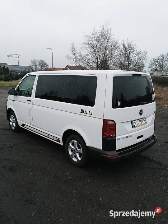 VW Transporter T6 9 osobowy klima biały Lubin sprzedam