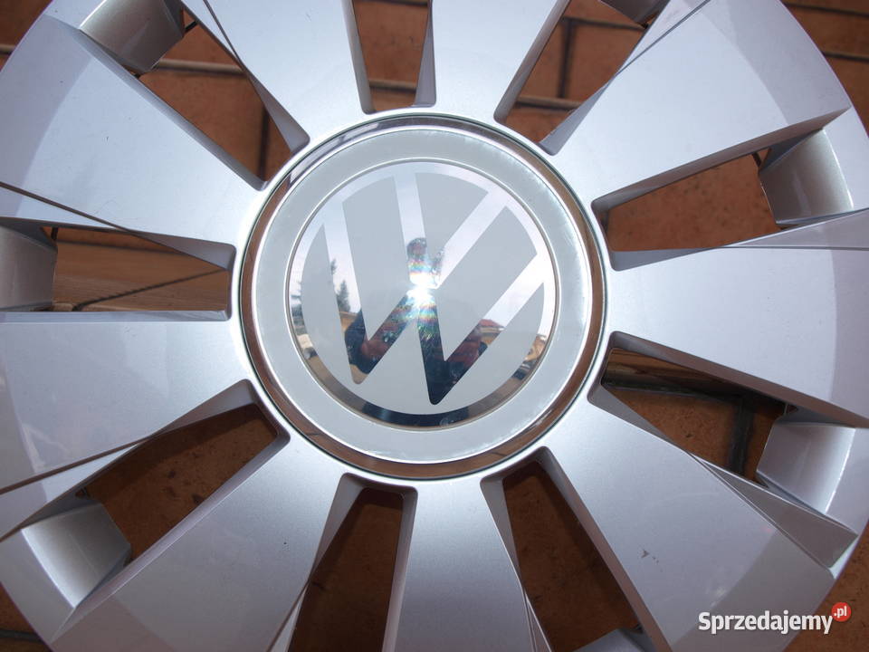VW kołpak 14 oryginalny chrom 1 sztuka Kalisz