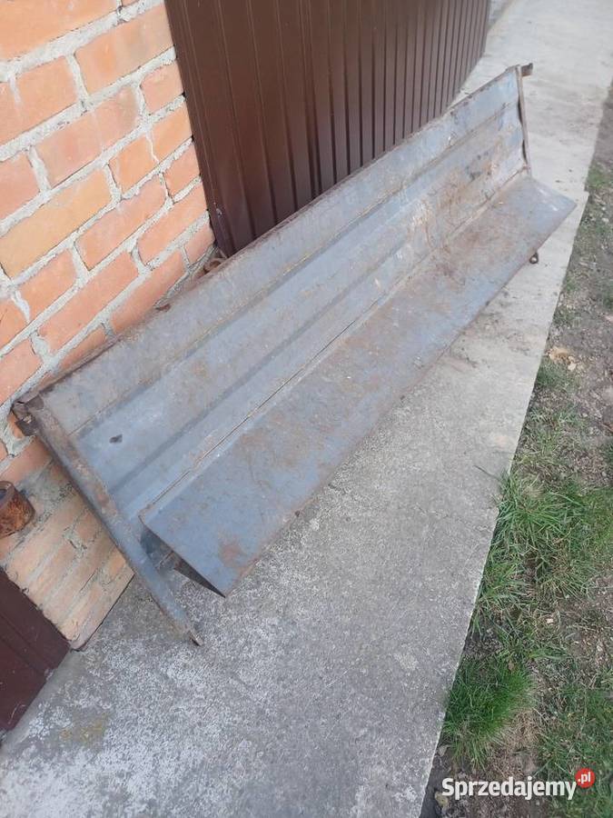 Burta tylna do rozrzutnika nieuszkodzony Piaski