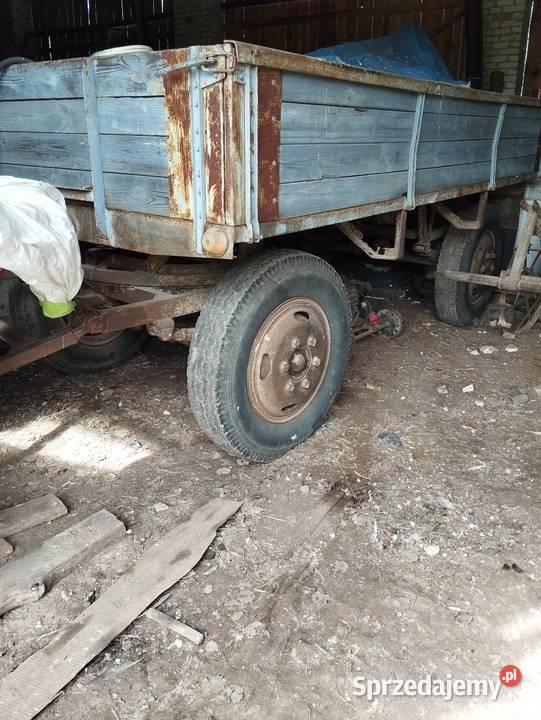 Przyczepa rolnicza 35t nieuszkodzony Maszów