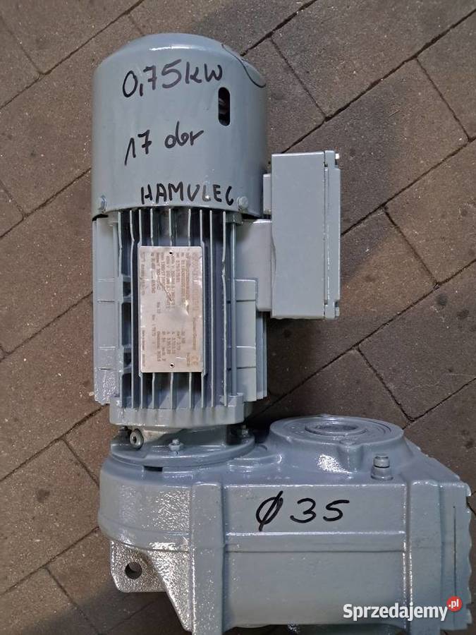 Motoreduktor 075 kW17 obr Leszno