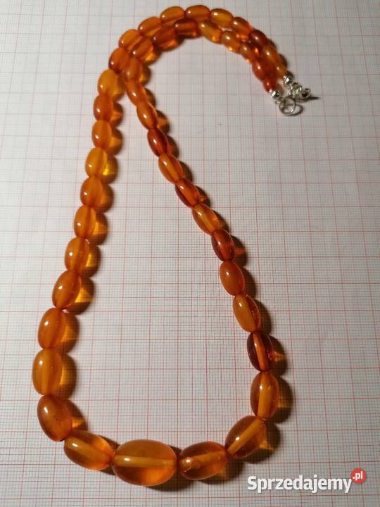 Naszyjnik Bursztyn oliwki Białystok