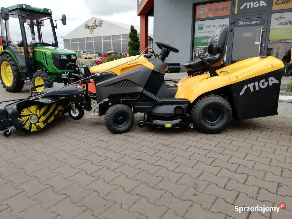 Traktor ogrodowy z zamiatarką firm Stiga 7102W Kobiele Wielkie sprzedam