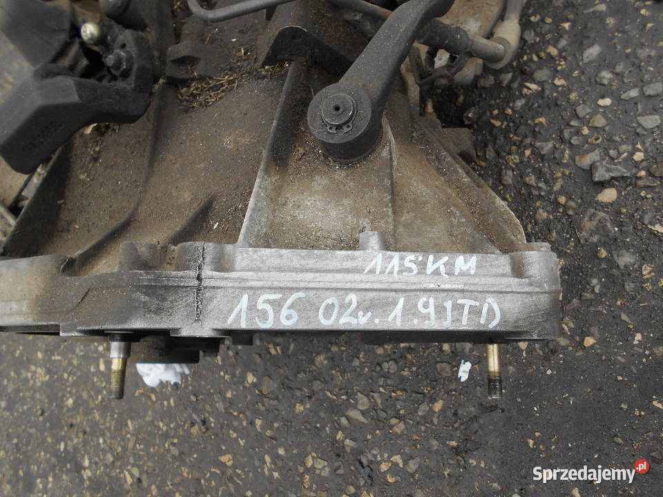 alfa romeo 156 19jtd 16v 02r skrzynia biegów Zamość sprzedam