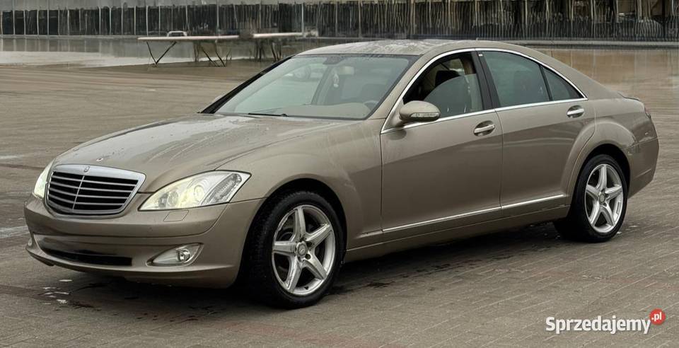 Mercedes S 320 4 MATIC Salon ZAMIANA immobilizer wielkopolskie Poznań