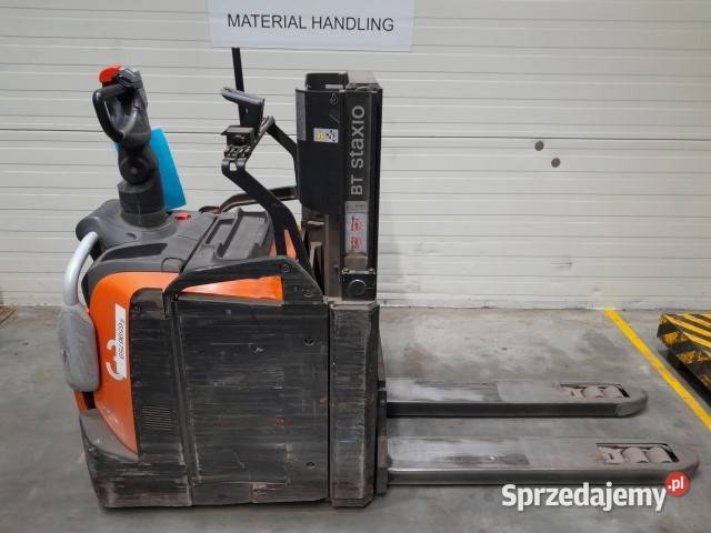 Wózek prowadzony z masztem TOYOTA SPE160 bateria elektryczny Łask