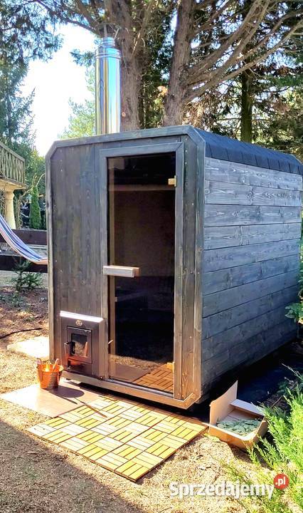 Sauna ogrodowa modułowa skladana OKTAGON wielkopolskie Pobiedziska sprzedam