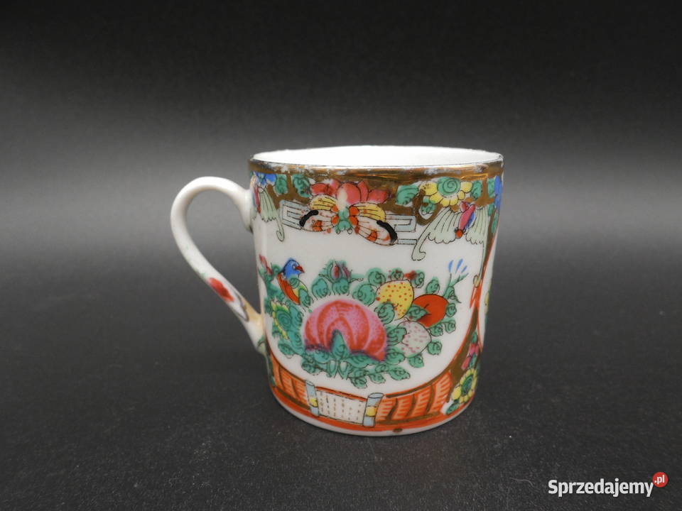 Filiżanka espressomokka Rose Medallion chińska