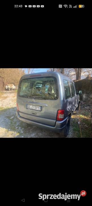 Citroen Berlingo 2006 16 hdi zero rdzy z Włoch Motoryzacja małopolskie