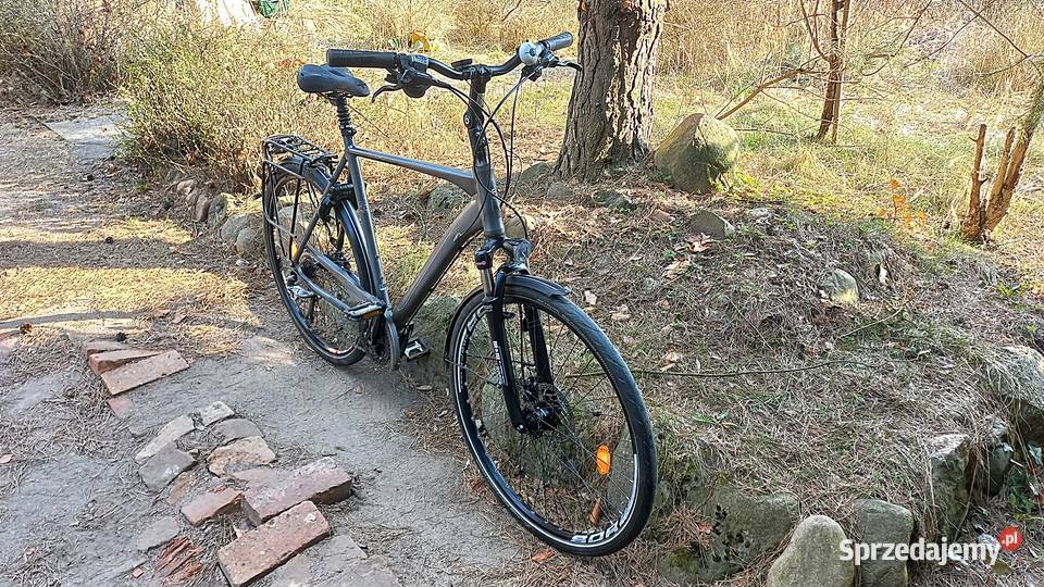 Alu Rower Miejski Męski Gudereit Evo LC 75 3x10 dolnośląskie Wołów