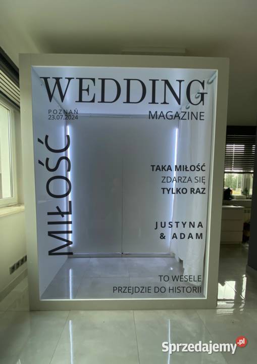 ATRAKCA WESELNA FOTO BUDKA NOWOŚĆ wielkopolskie Poznań