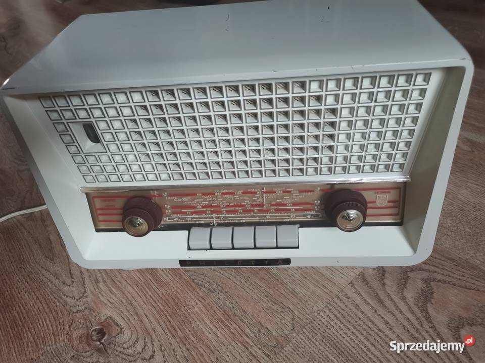 Stare radio lampowe. Sprawne