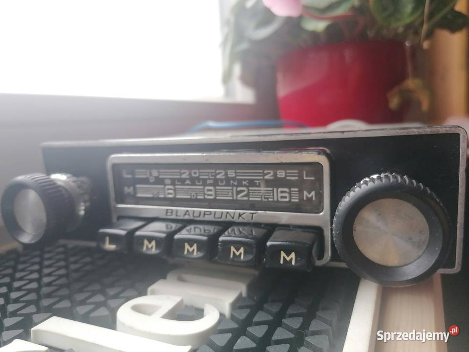 Stare radio samochodowe z lat 60tych Blaupunkt pomorskie Sierakowice