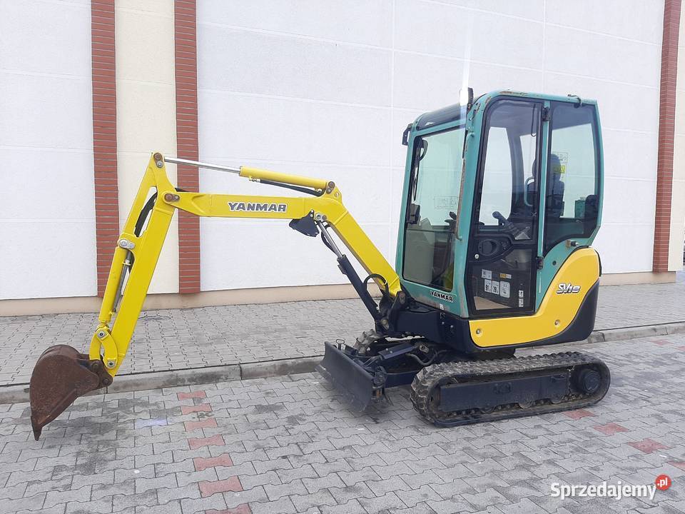 YANMAR SV18 2015r 3800 mth GWARANCJA możliwy Gniezno sprzedam