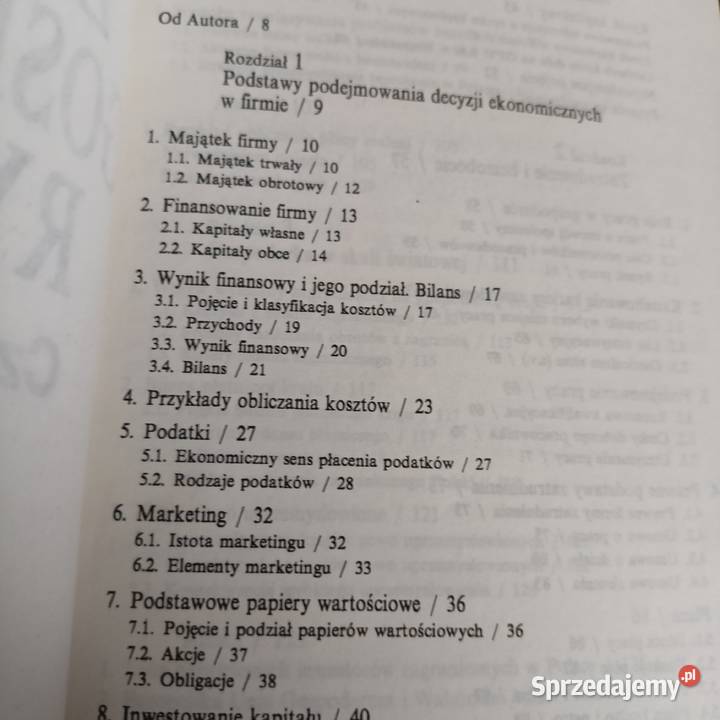 Zarys gospodarki rynkowej Sobiecki książki biznes, nauki ekonomiczne Książki i Podręczniki Gdańsk