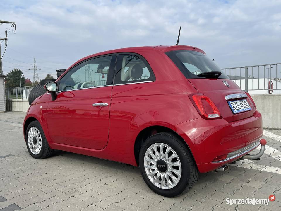 Fiat 500 12 8V 69 2016R 92 529 LOUNGE tryb CITY gniazdo USB Rzeszów