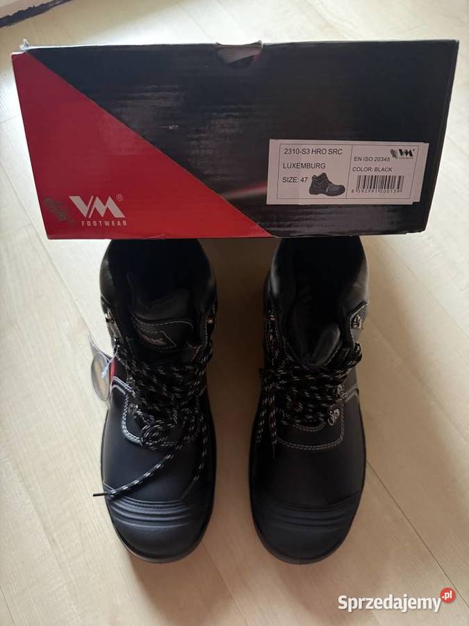Buty 47 Trzewiki robocze VM Footwear Luxemburg świętokrzyskie Kielce