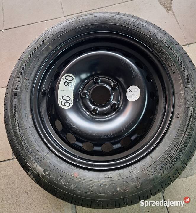 Koło zapasowe RENAULT MEGANE IV 2055516 5X1143 Pozostałe Zielona Góra